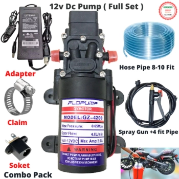 Water Pump (12V) Bike Wash