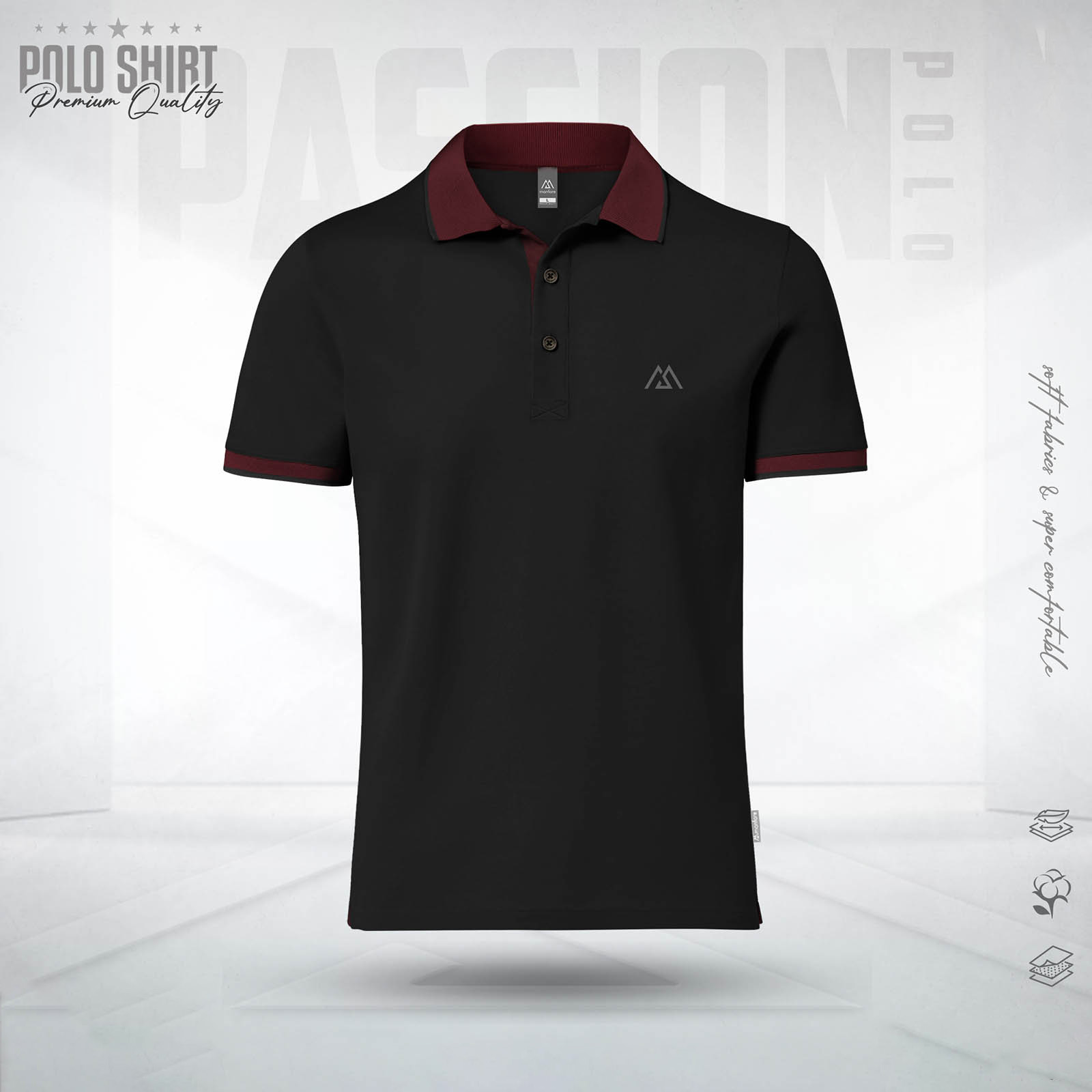 Micro Fabric Light Black T-shirt