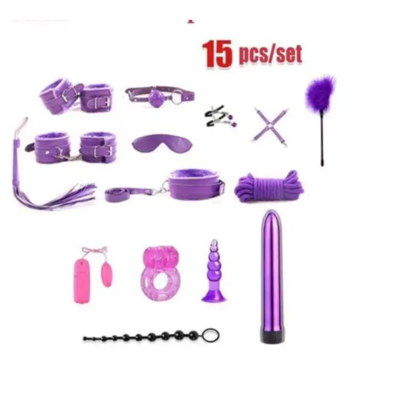 15-Piece Intimate Bondage Set – Explore, Tease & Play
