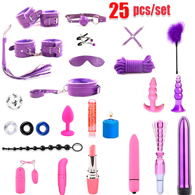 25pcs Adult S*x Toys Combination Set A*al Plug
