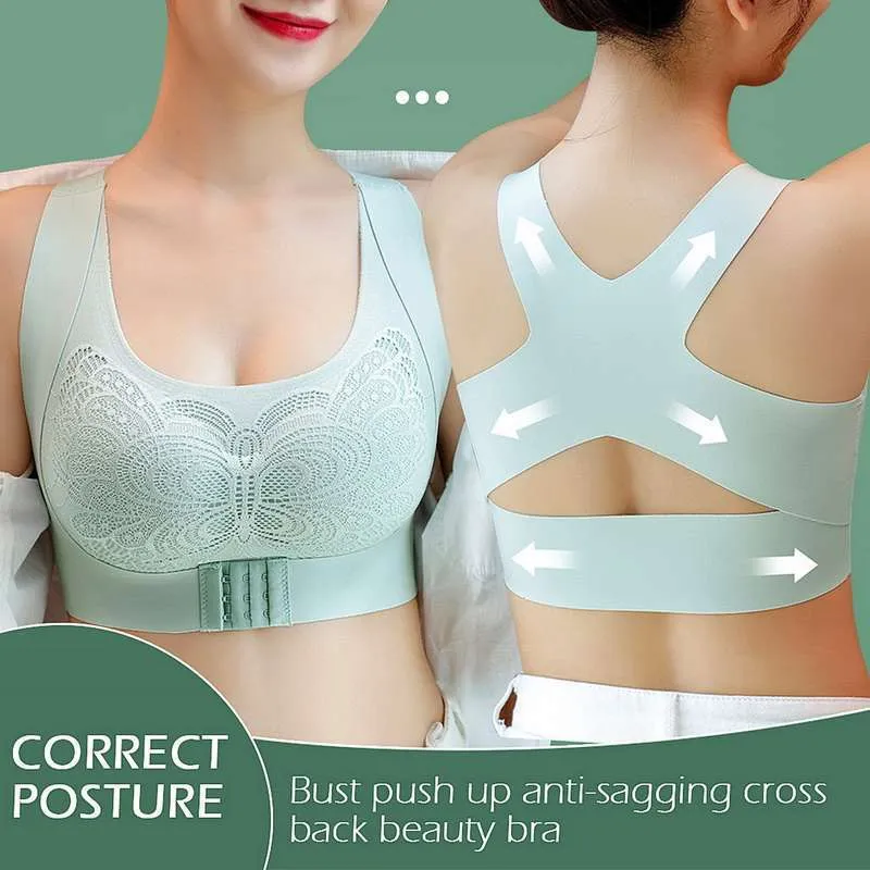 Breast support push up bra