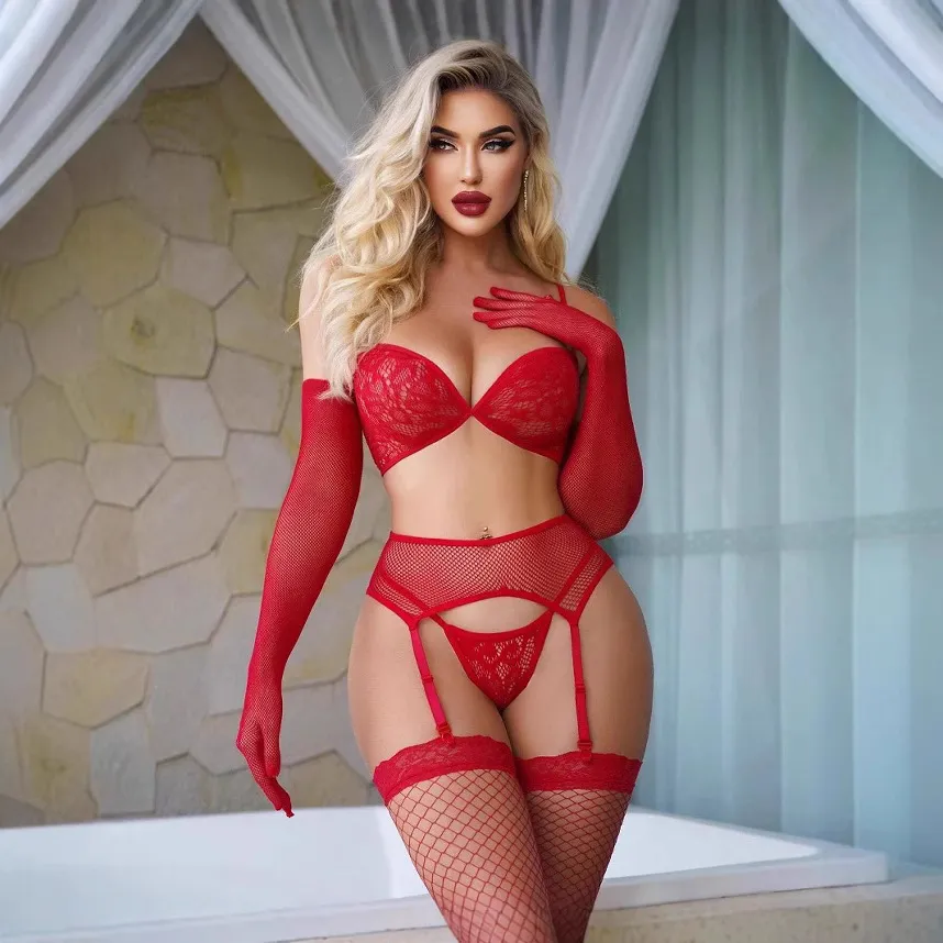 Five Pics Stocking Night Dress