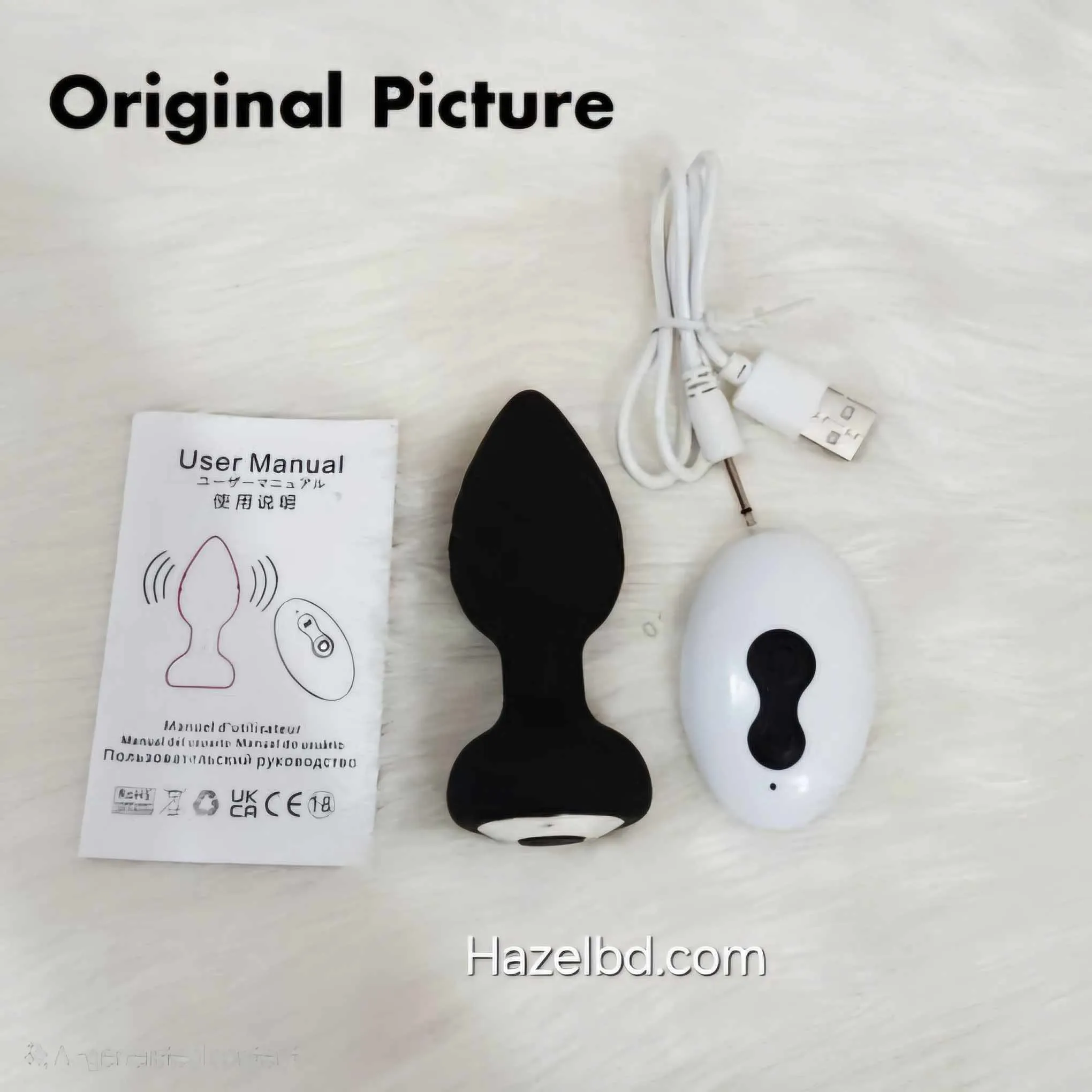 Lovehoney Remote Control Vibretor A**l Plug 10 speed