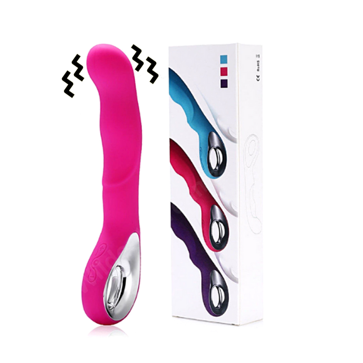 G-Spot Multispeed Rechargeable Vi**ator For Women 8 inch