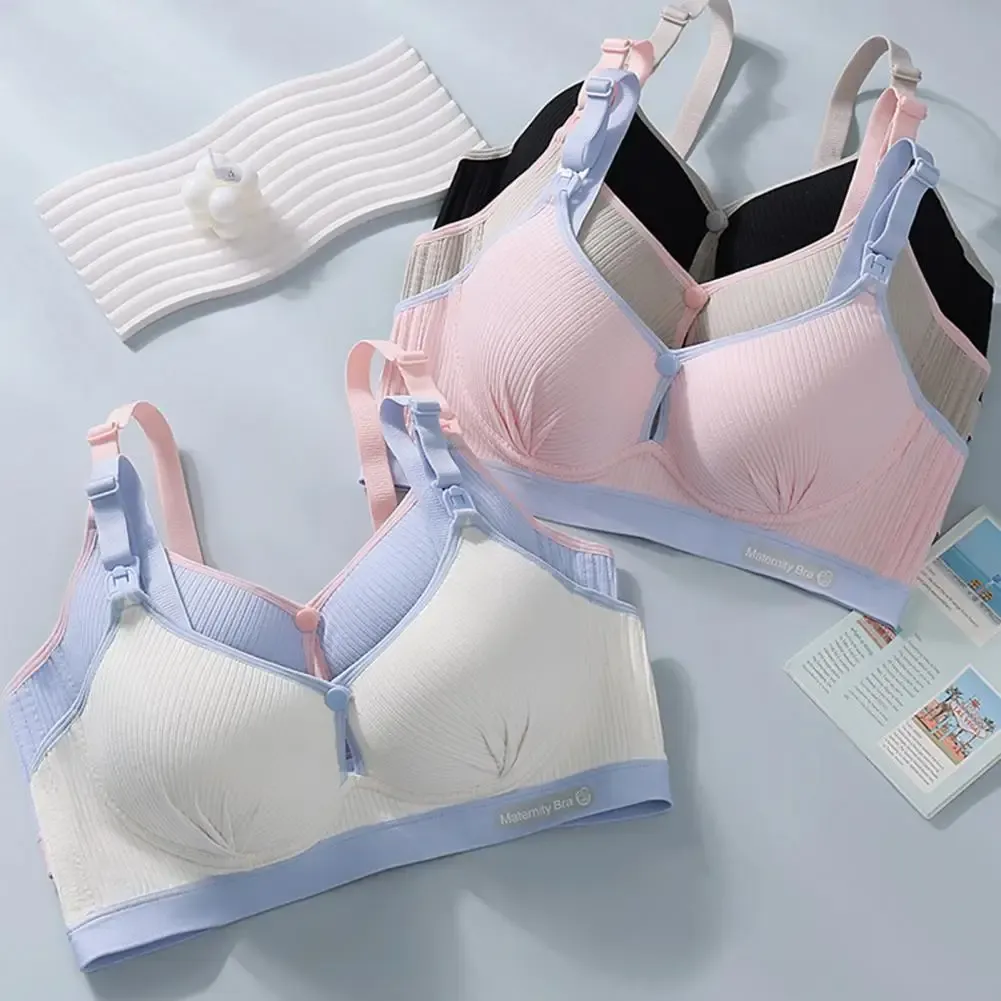 Women Breastfeeding Bra Front Open