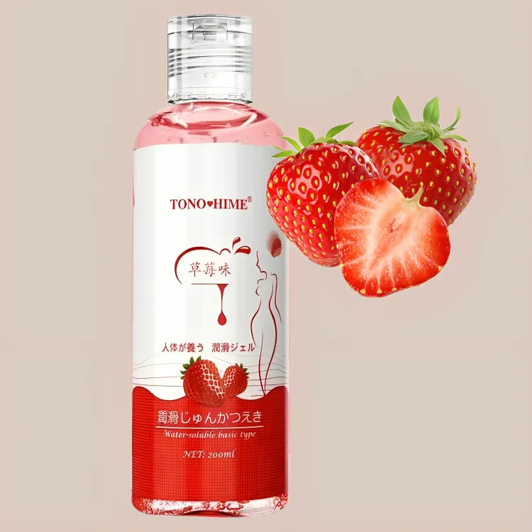 Strawberry Flavor Water Based Personal Lubricant Gel -100ml