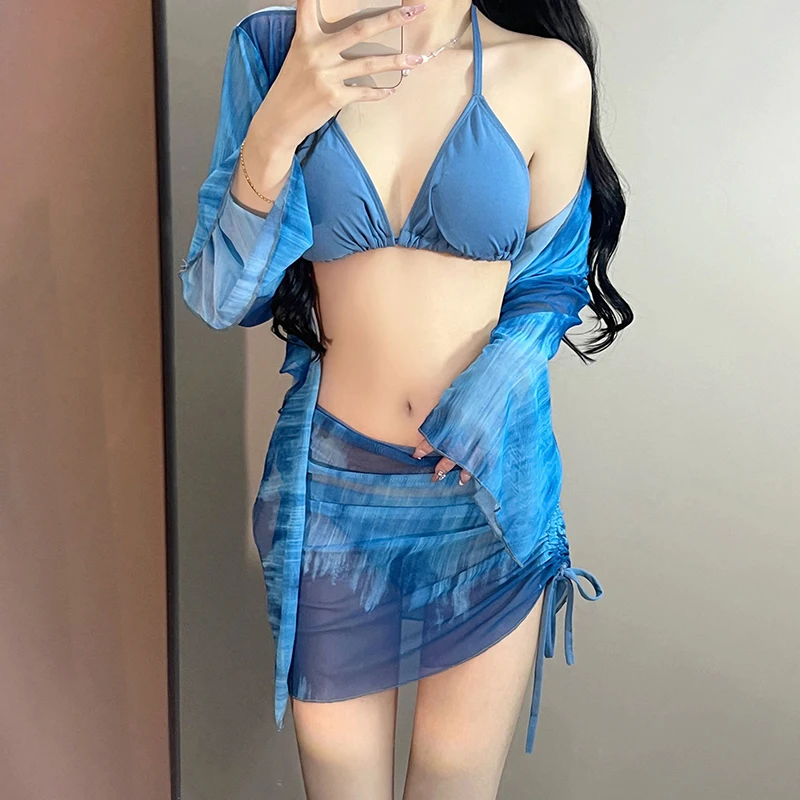Korean 4 Piece Bikini Set Women