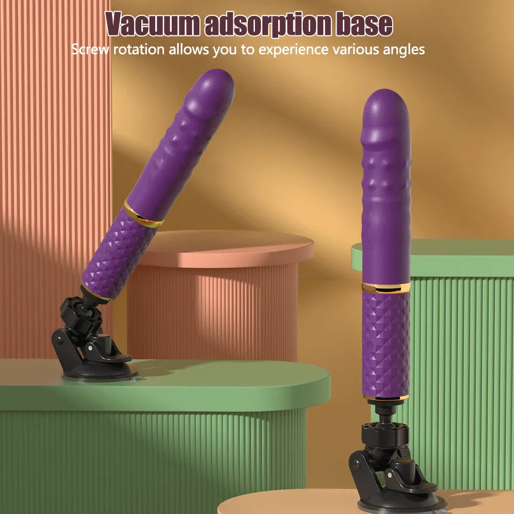 Telescopic Machine Di*do Vibrat*r