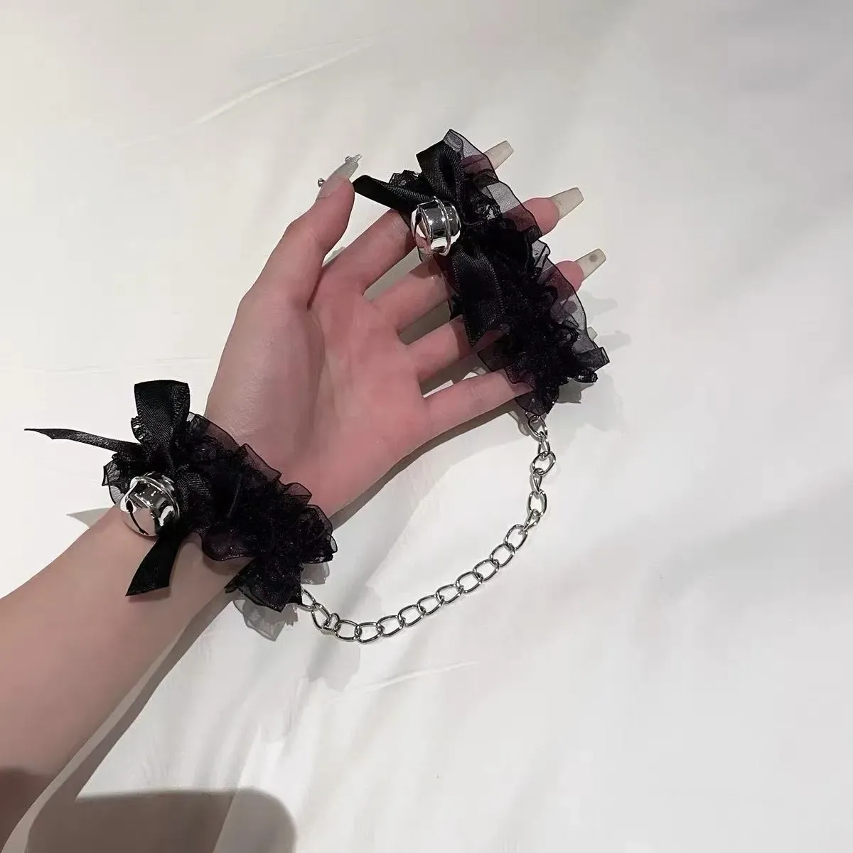 Lace Bell Bracelet Cuffs