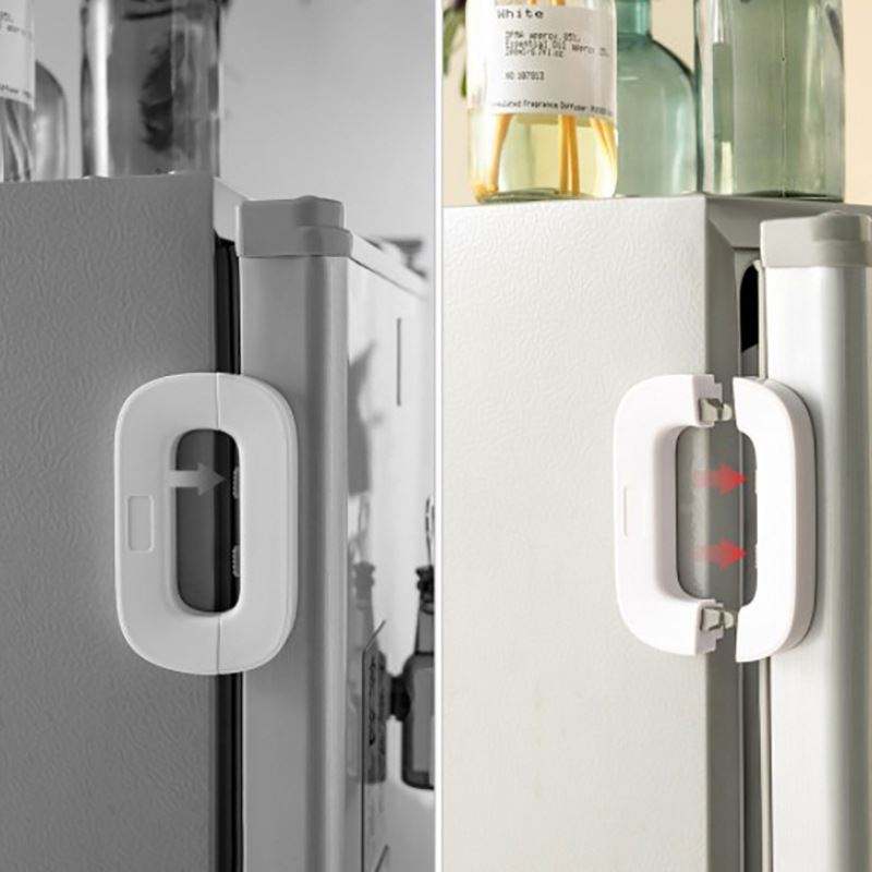 2 Child Safety Refrigerator Lock